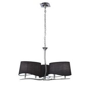 mantra bs ninette stropn� lampa chr�m �ierne odtiene