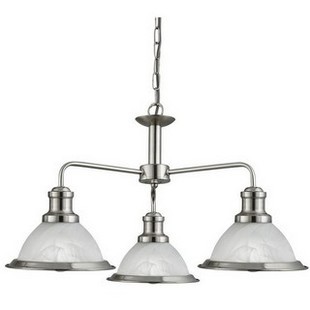 svetlomet bistro stropn� lampa strieborn�